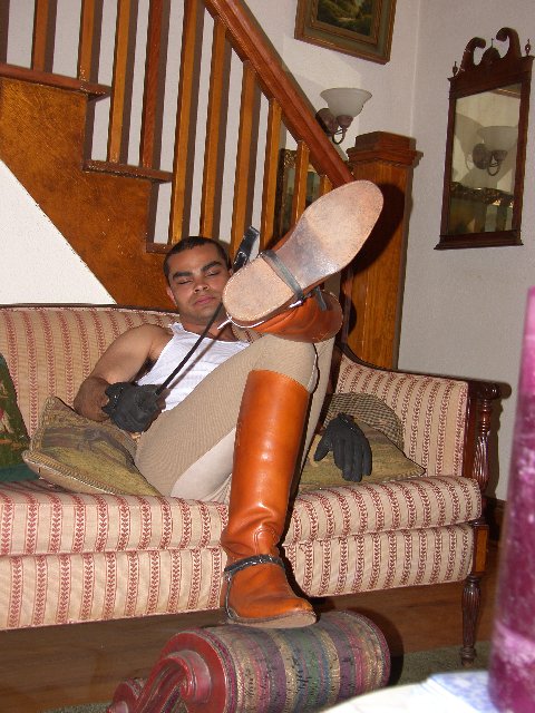 Demanding Young Latino Rider - Guy's Boots 12859-demanding-young-latino-rider---guy-s-boots.jpg