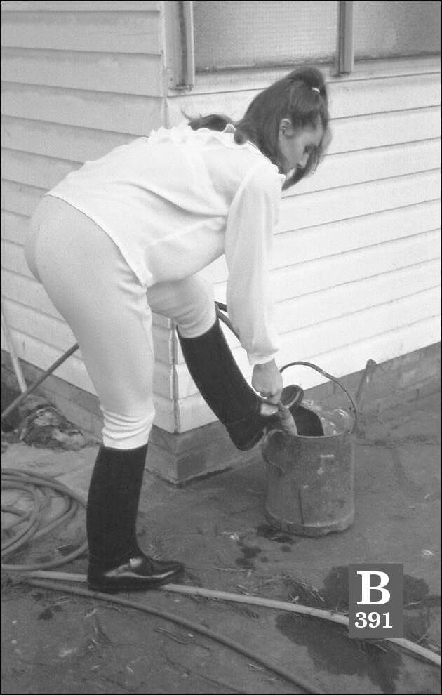 cleans her boots 5198-cleans-her-boots.jpg