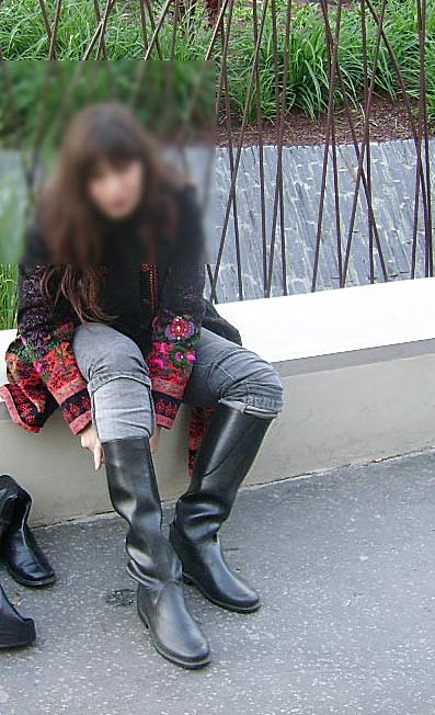 plunges into her boots 9357-plunges-into-her-boots.jpg